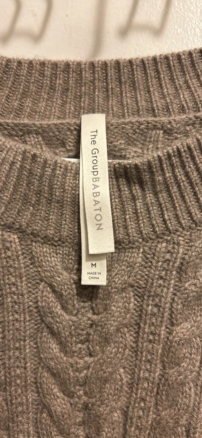The Group Batan Cable Knit Sweater - Size M - photo 2