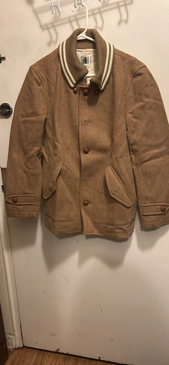 Men's Wool Blend Varsity Jacket
