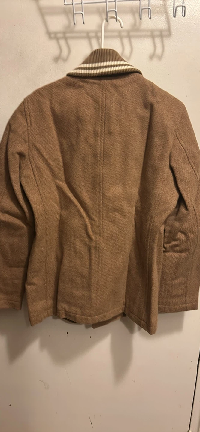 Men's Wool Blend Varsity Jacket - photo 3