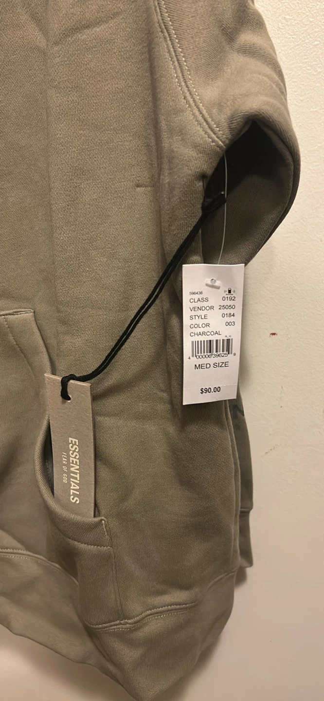 ESSENTIALS Fear of God Full Zip Hoodie - photo 2