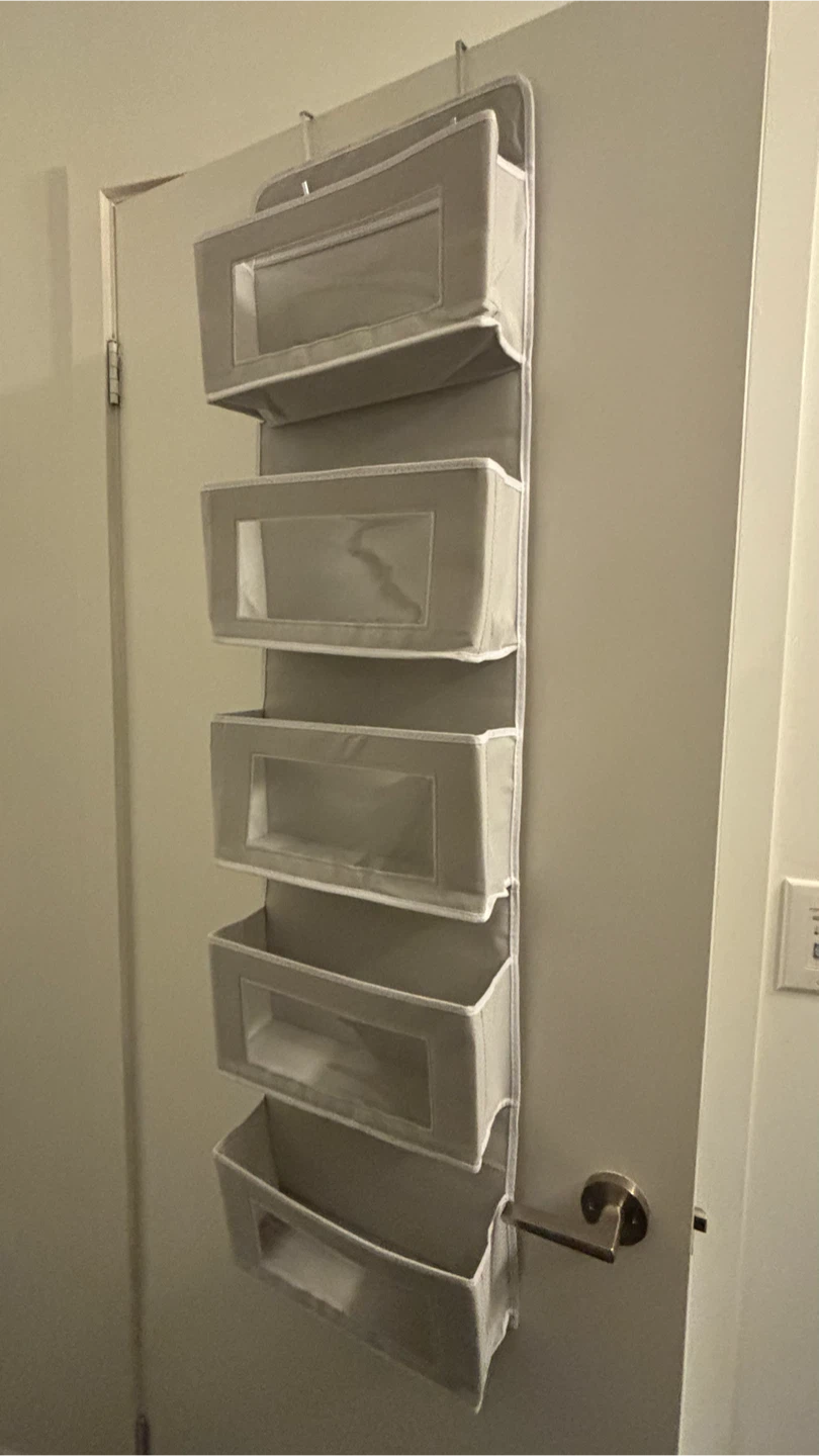 Over-the-Door 5-Tier Hanging Organizer