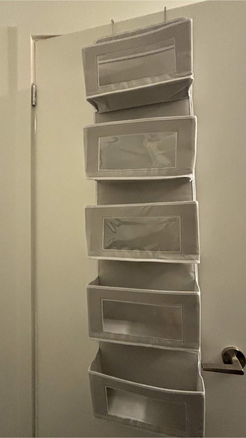 Over-the-Door 5-Tier Hanging Organizer - photo 2