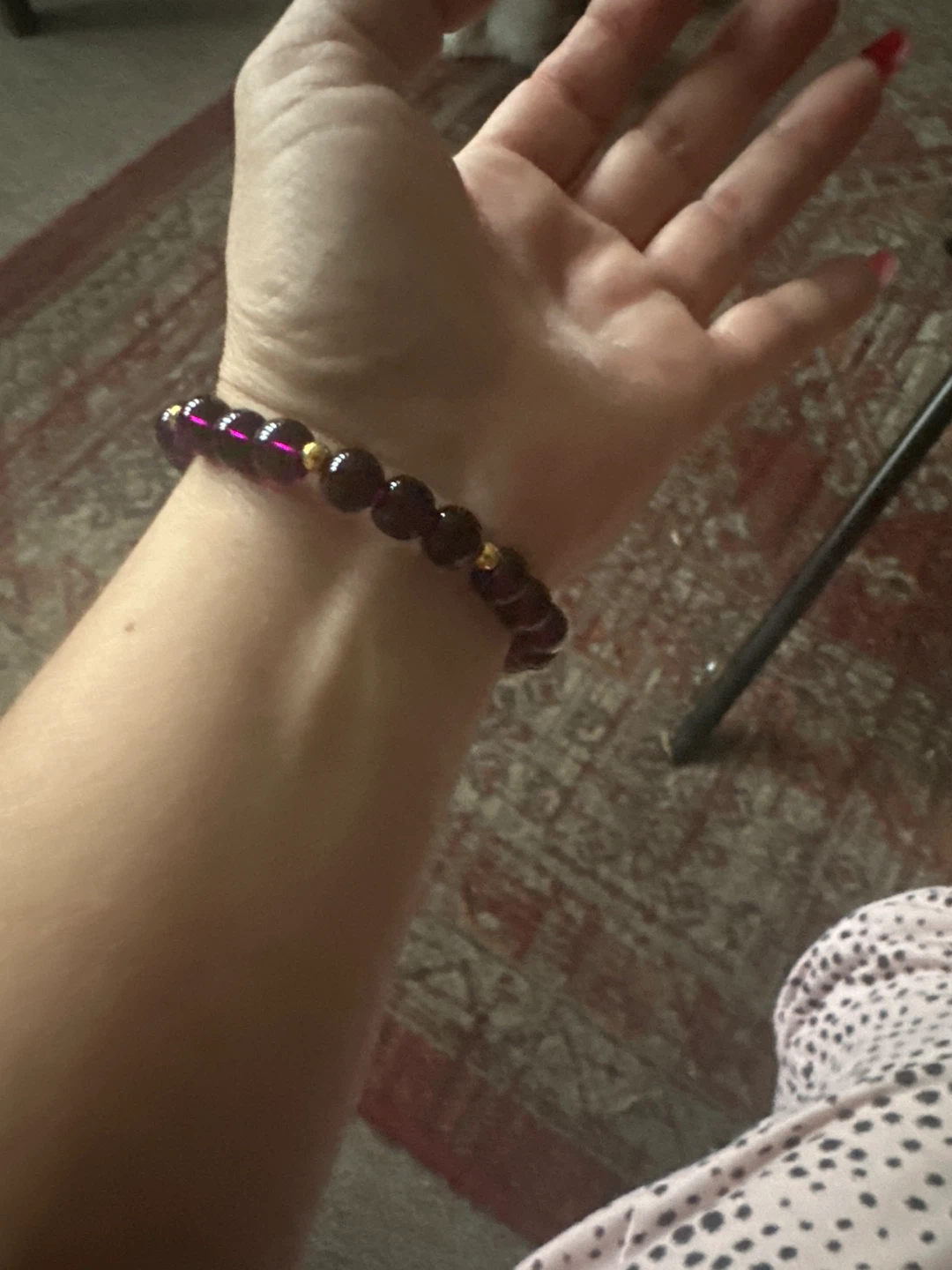Beaded Bracelet with Charms - photo 2