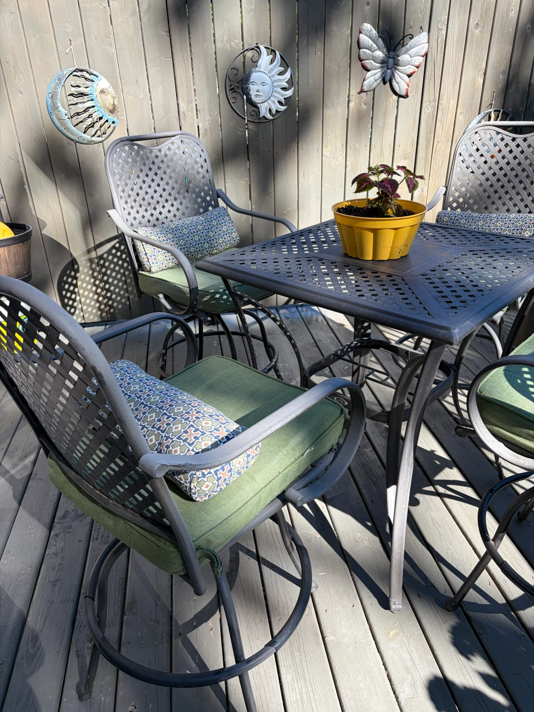 Metal Patio Bistro Set - photo 3