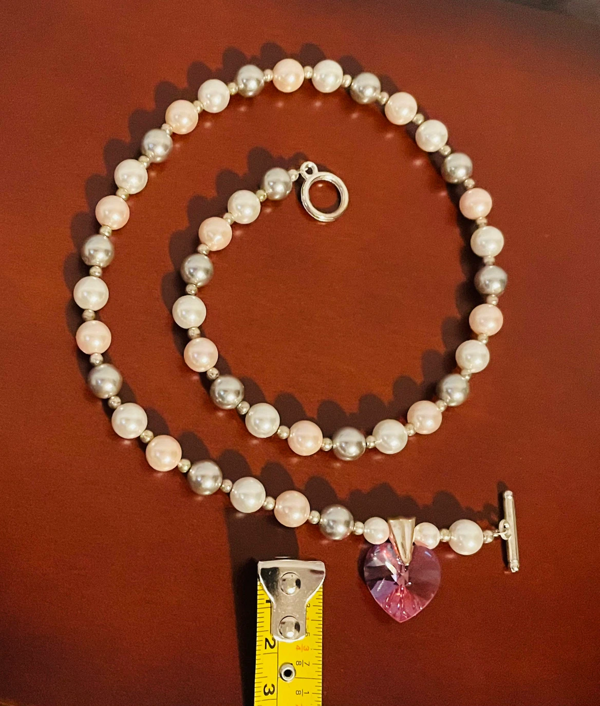 Swarovski Crystal and Fresh Water Pearl necklace - photo 2