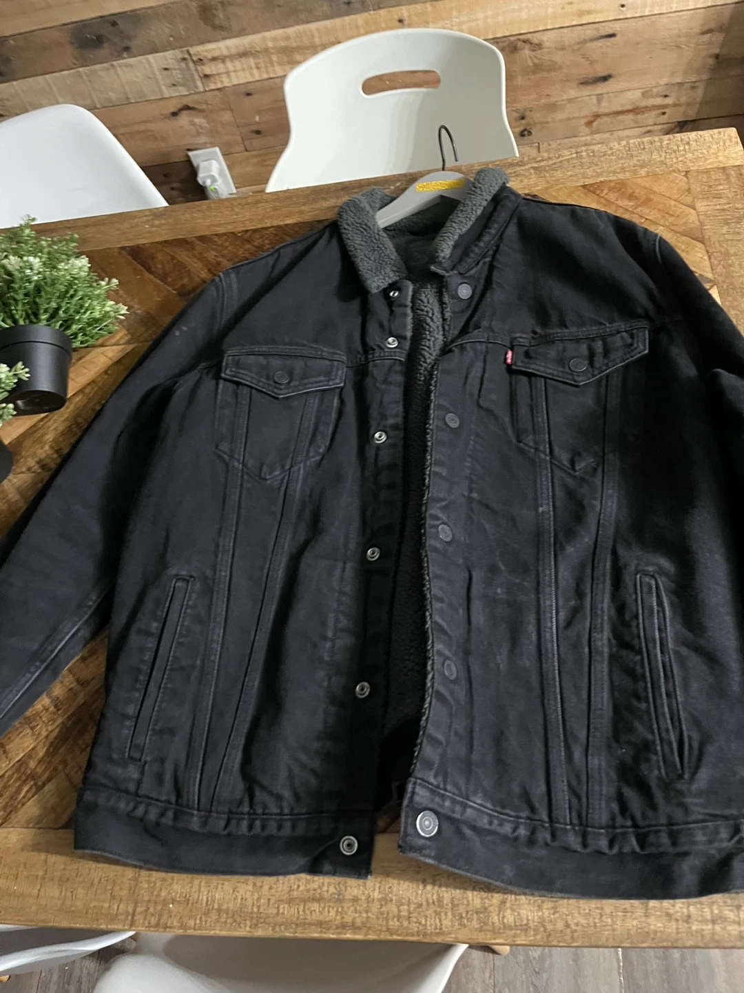 Levi's Sherpa-Lined Denim Jacket XXL
