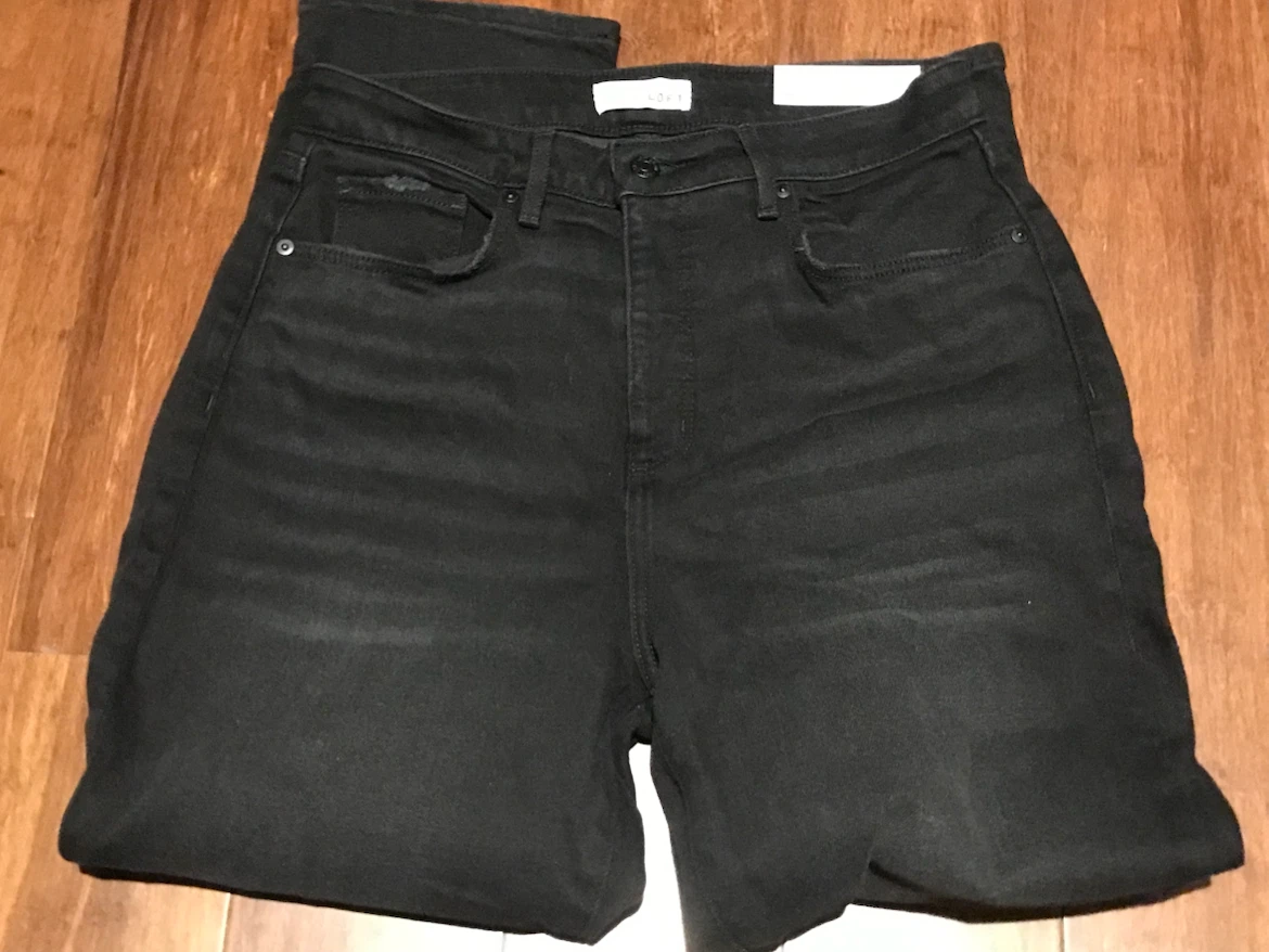 Loft black denim - Curvy fit - photo 4