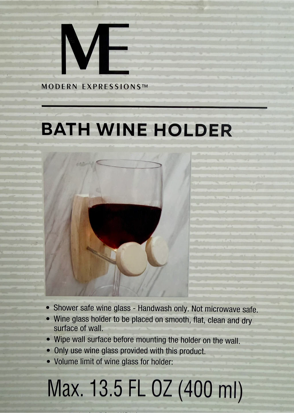 Bath Wine Holder