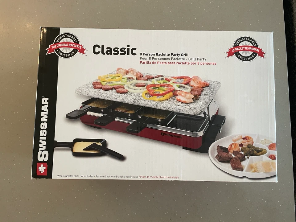 Swissmar Classic 8-Person Raclette Party Grill