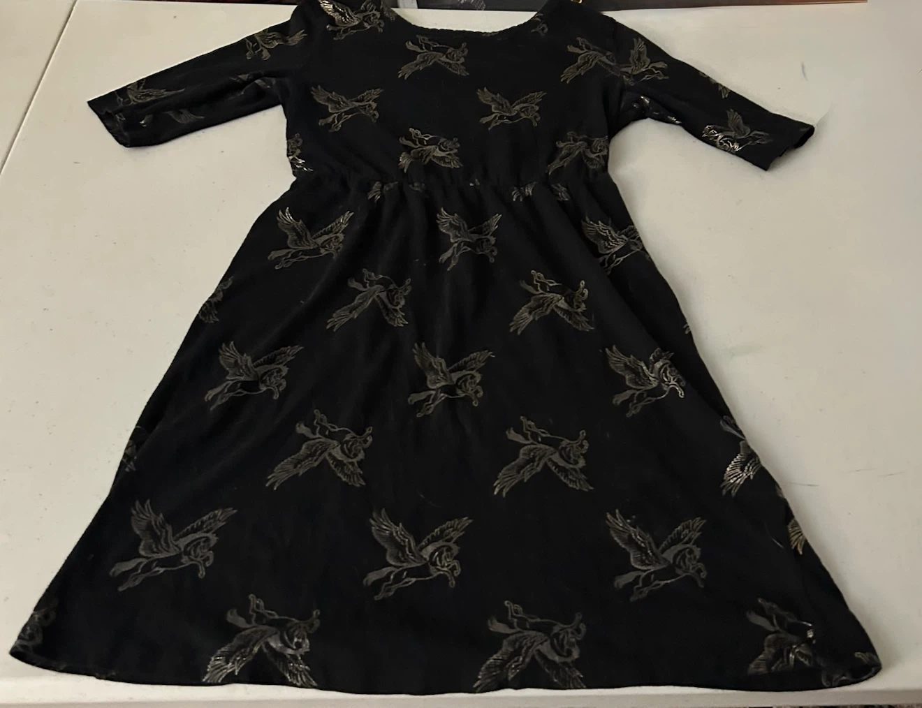 Old Navy Pegasus Kids Black Dress Large - photo 2