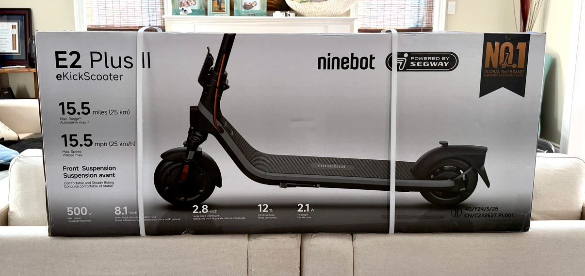 Ninebot Segway E2 Plus II eKickScooter