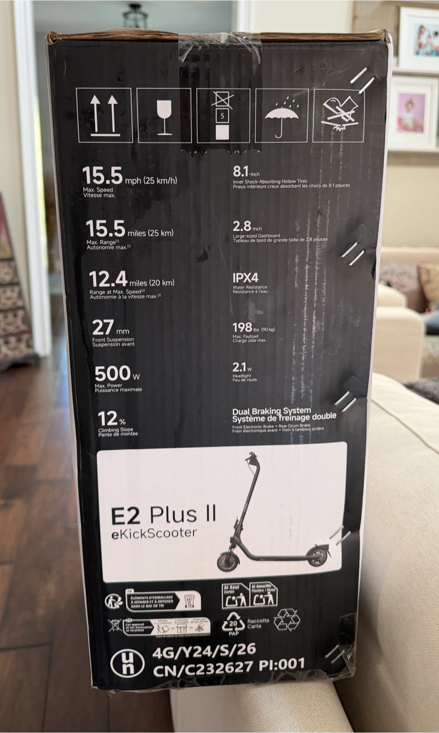 Ninebot Segway E2 Plus II eKickScooter - photo 3