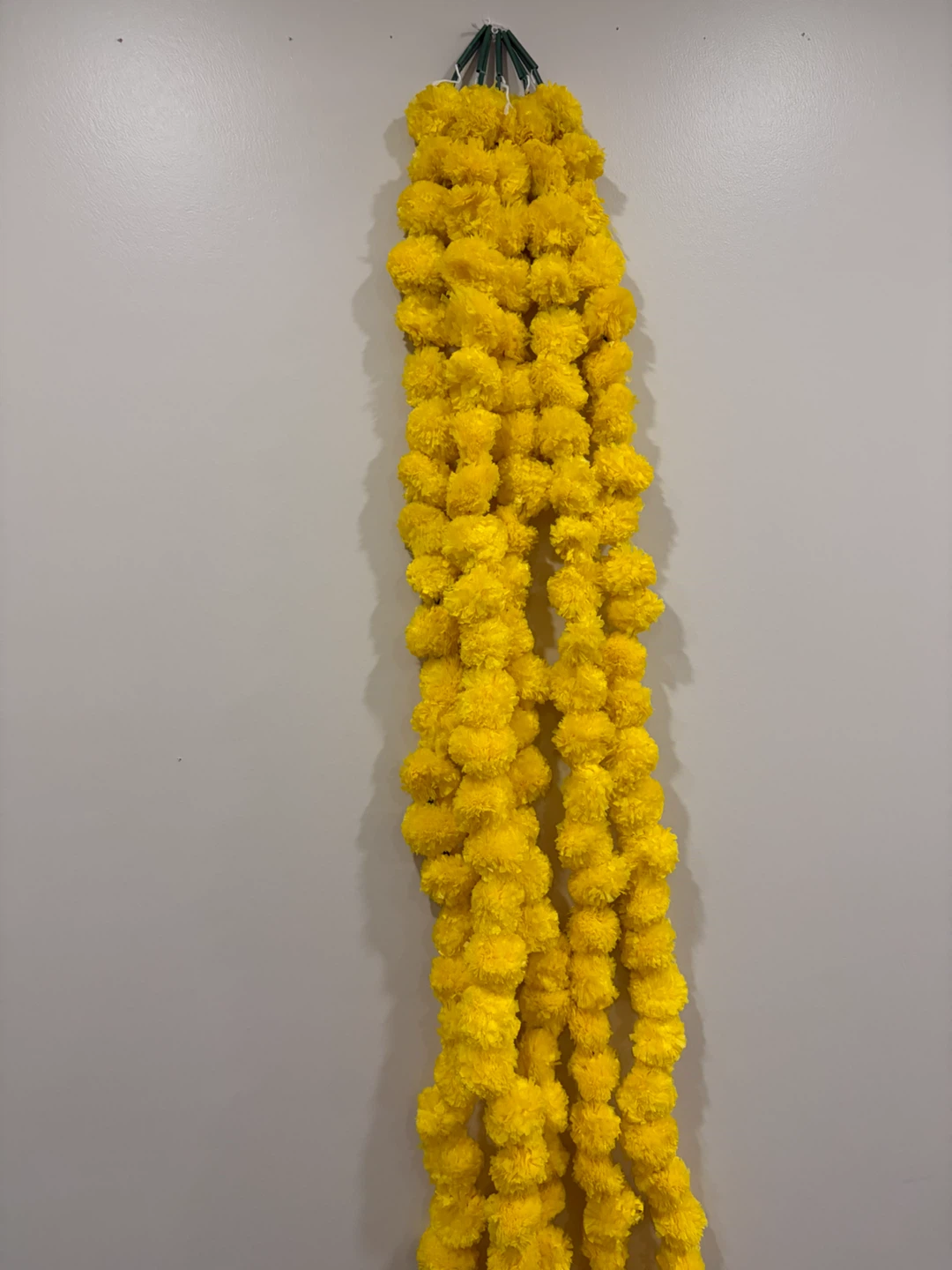 Yellow Marigold Flower latkans/ strings/ hanging decor