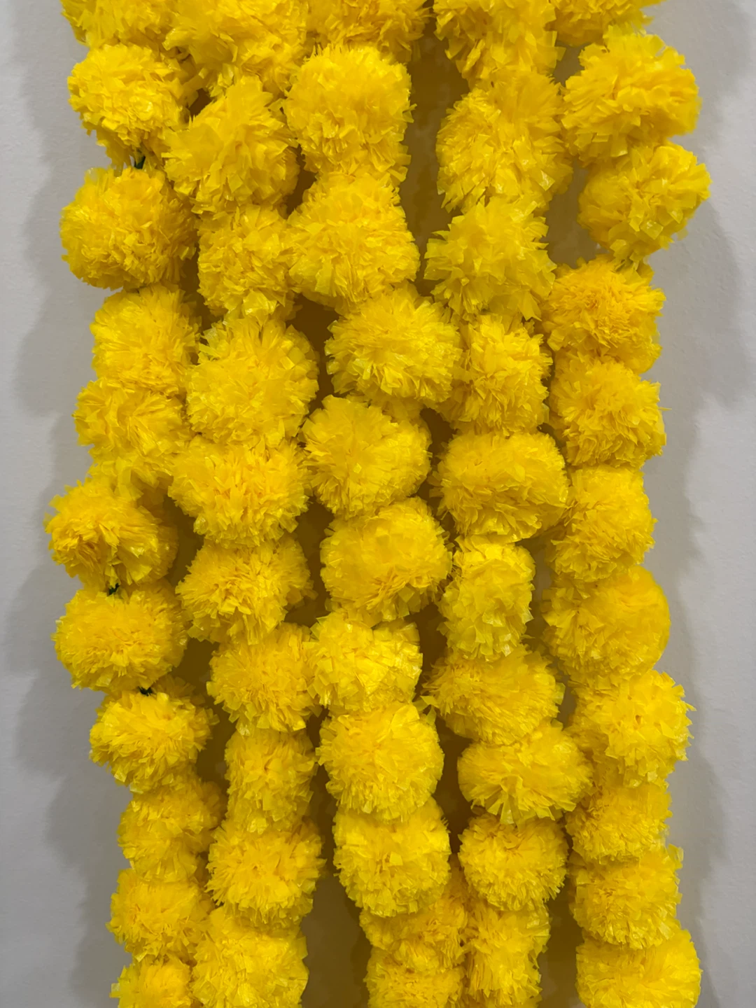 Yellow Marigold Flower latkans/ strings/ hanging decor - photo 2