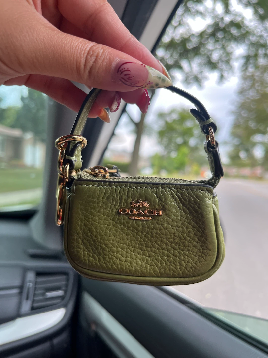 Coach Bag Charm Green - photo 2