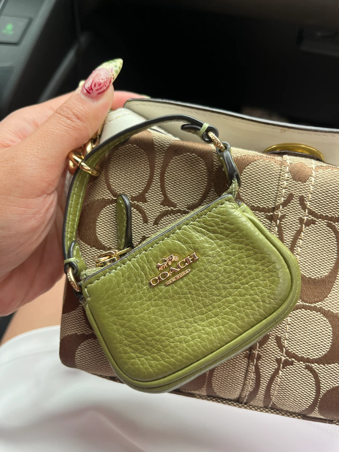 Coach Bag Charm Green - photo 3