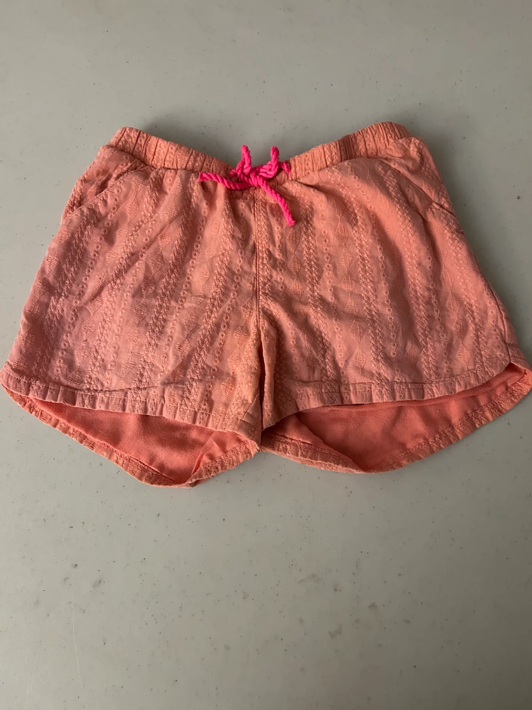 Peach Cherokee Girls Shorts Large - photo 2
