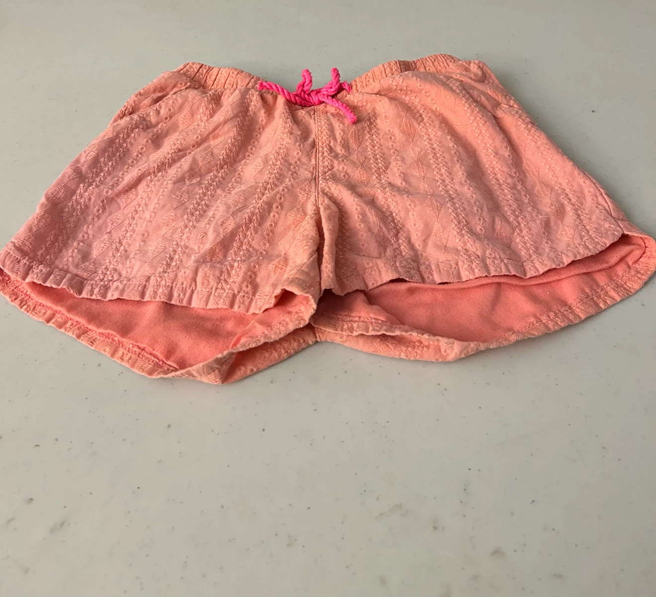 Peach Cherokee Girls Shorts Large - photo 3