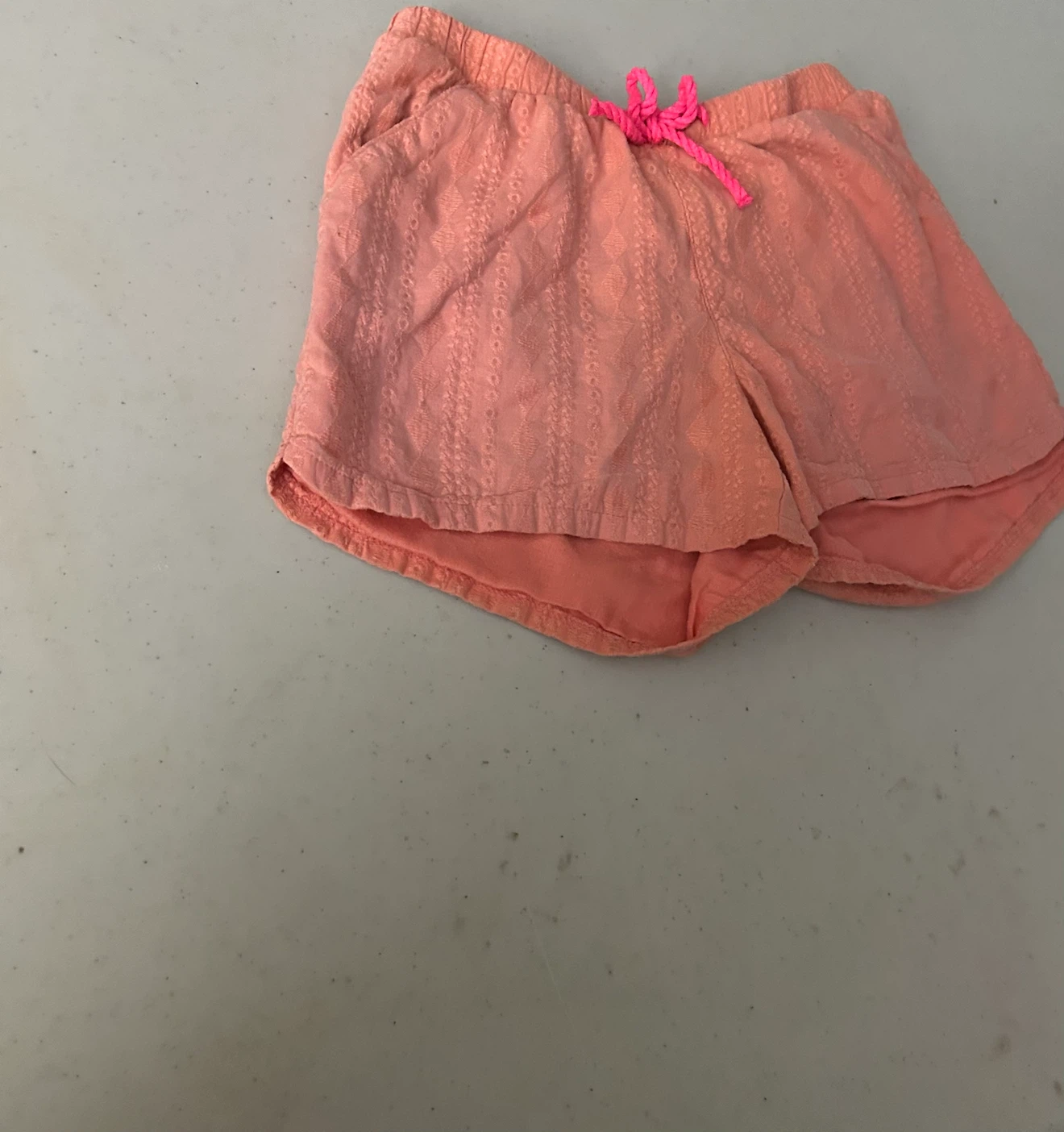 Peach Cherokee Girls Shorts Large - photo 4