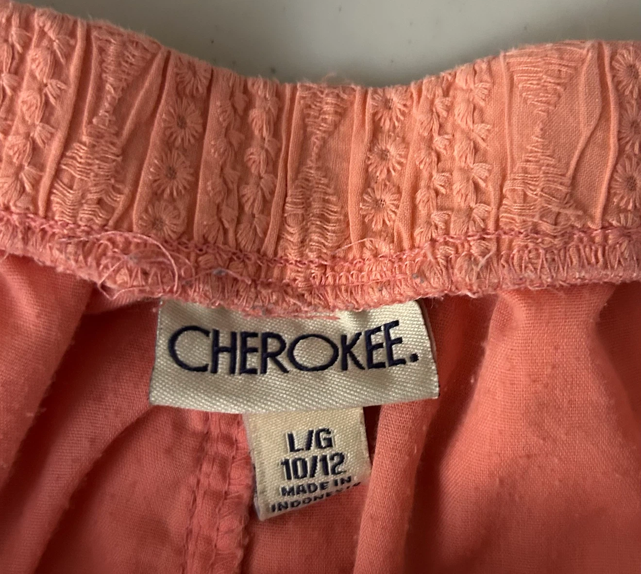 Peach Cherokee Girls Shorts Large - photo 5
