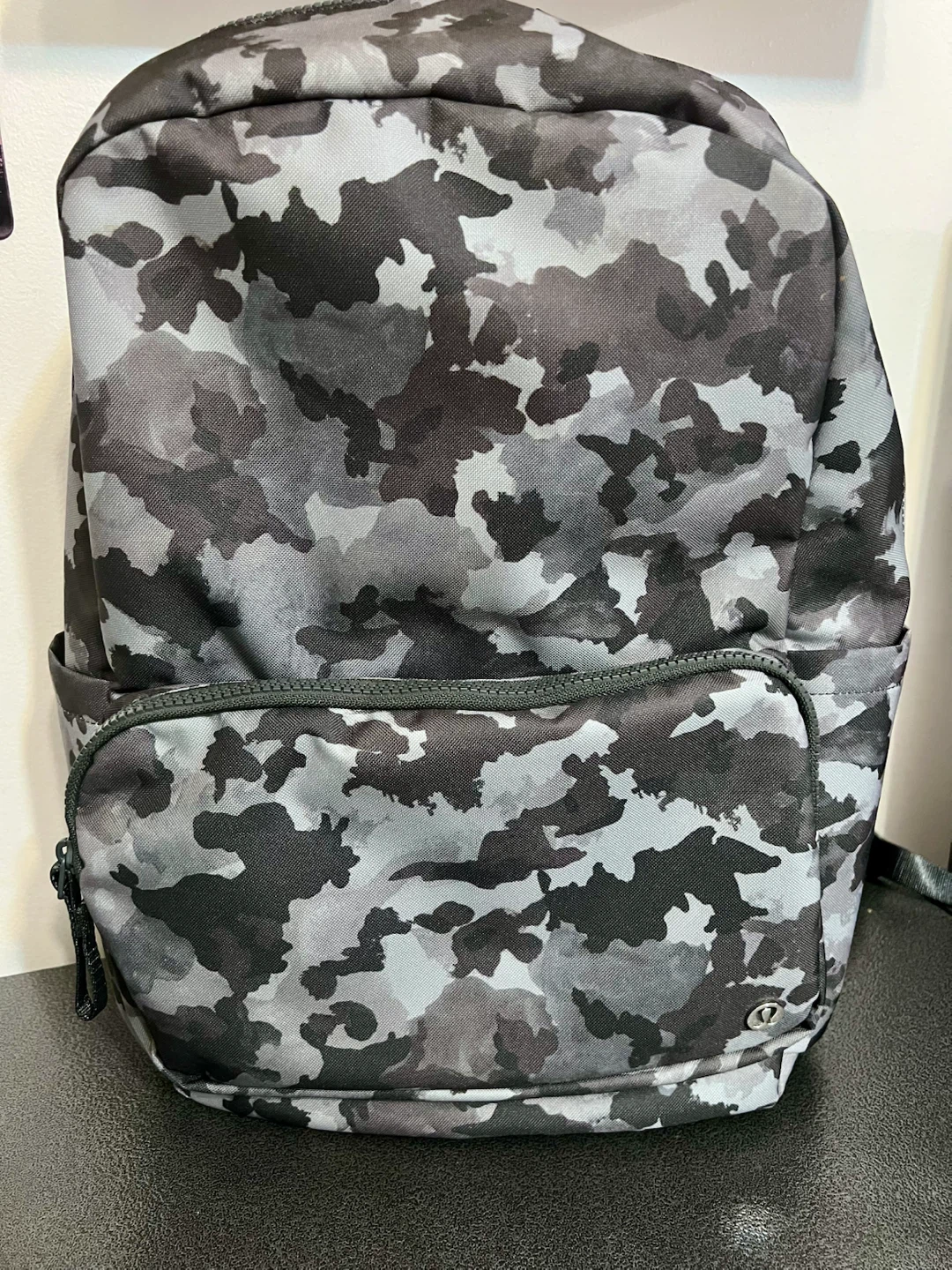 Lululemon Backpack – Brand New / Never Used – Black & Grey Camo