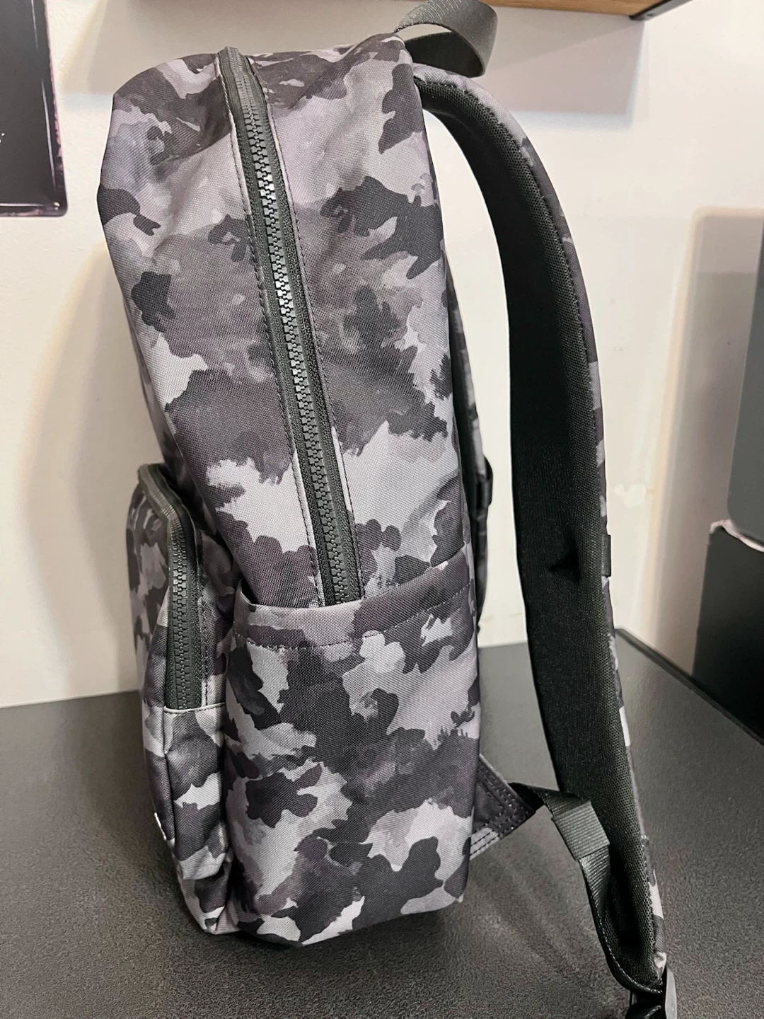 Lululemon Backpack – Brand New / Never Used – Black & Grey Camo - photo 3