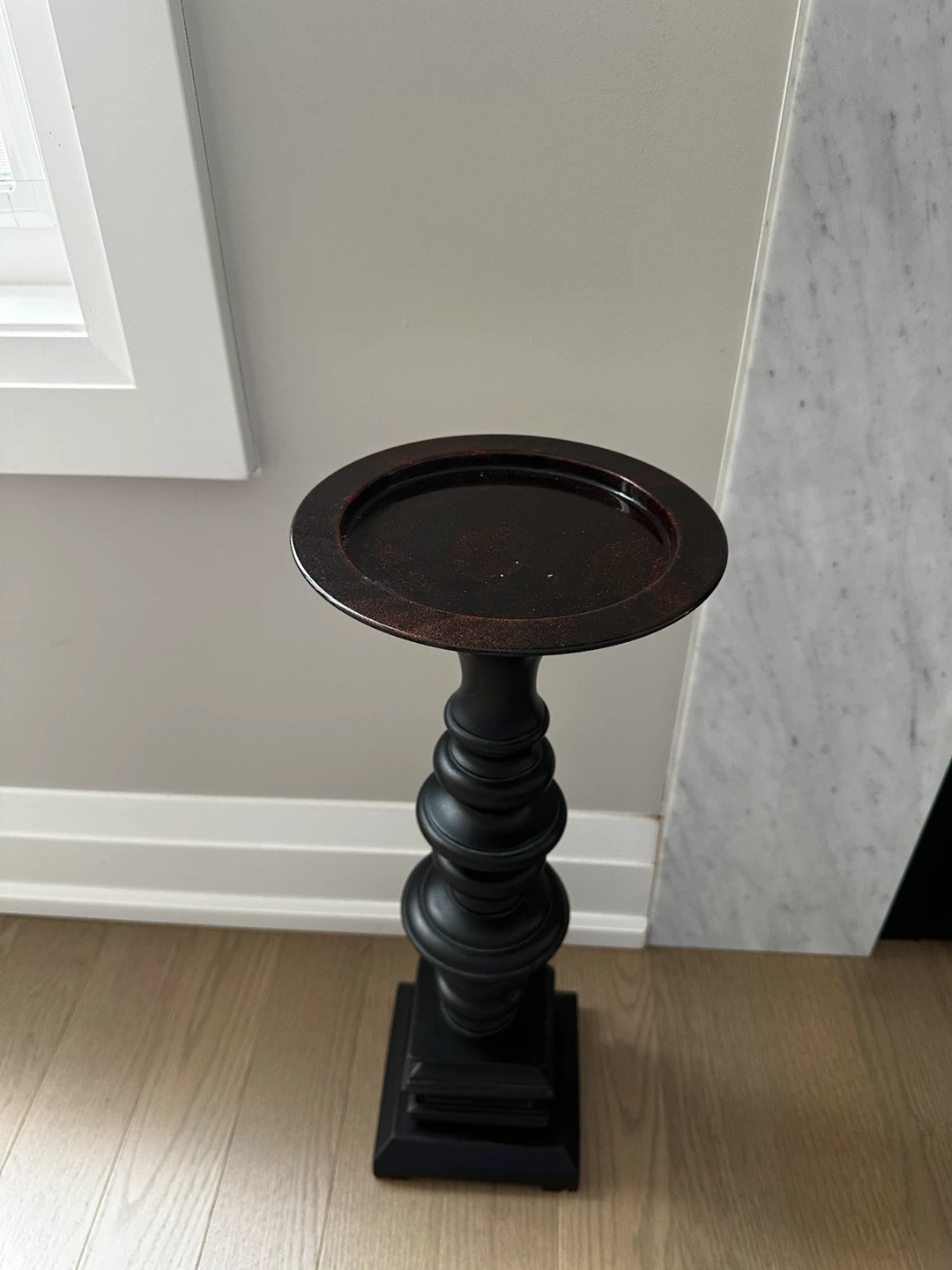 Black Pedestal Stand - photo 4