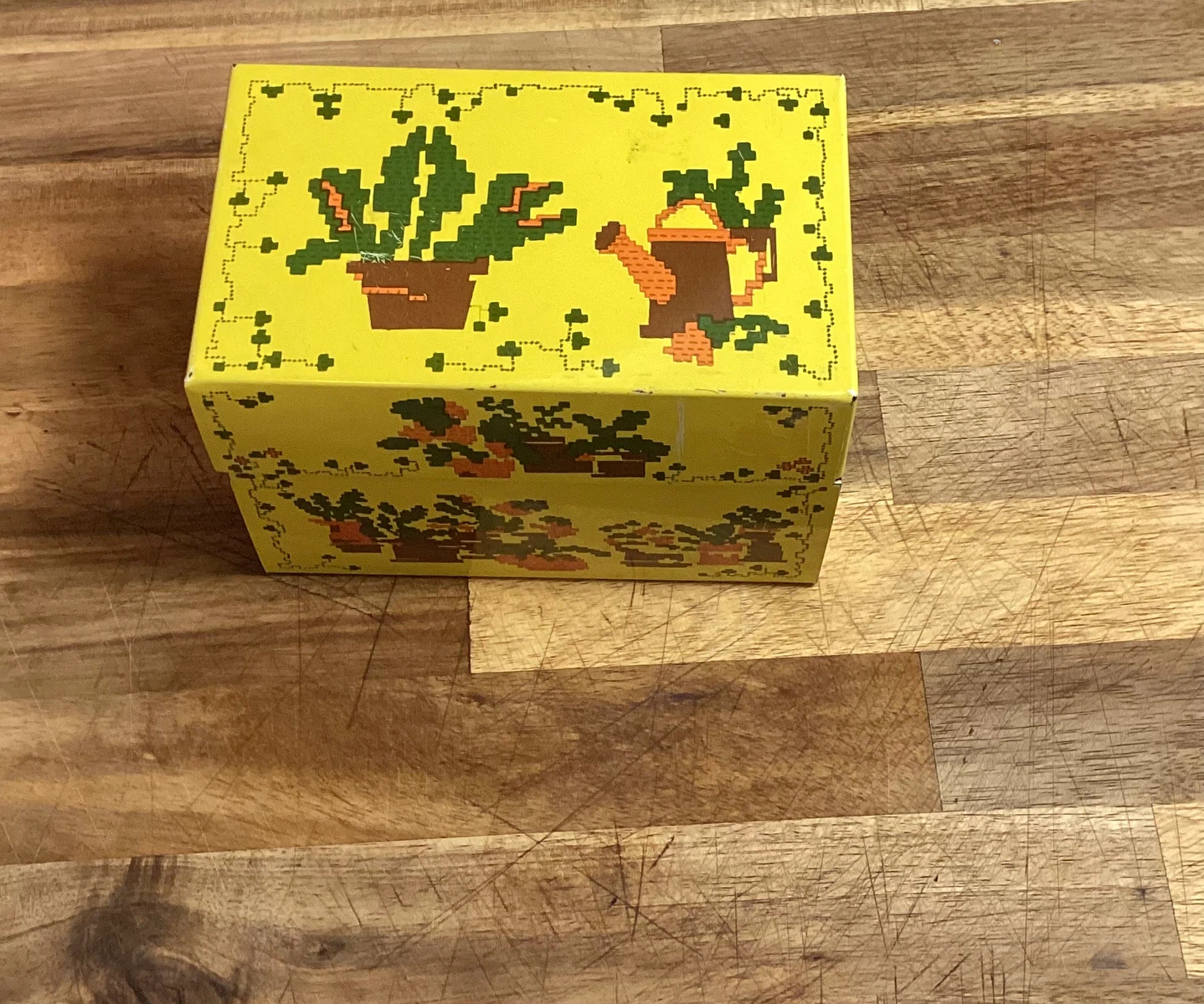 Vintage 1970’s recipe storage tin - photo 2