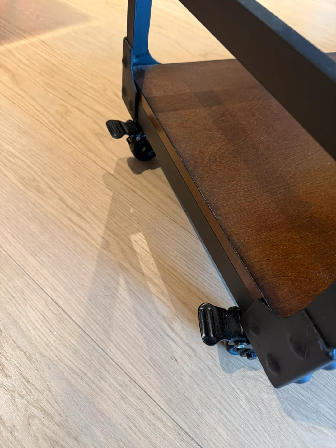 Industrial Rolling Bar Cart - photo 3