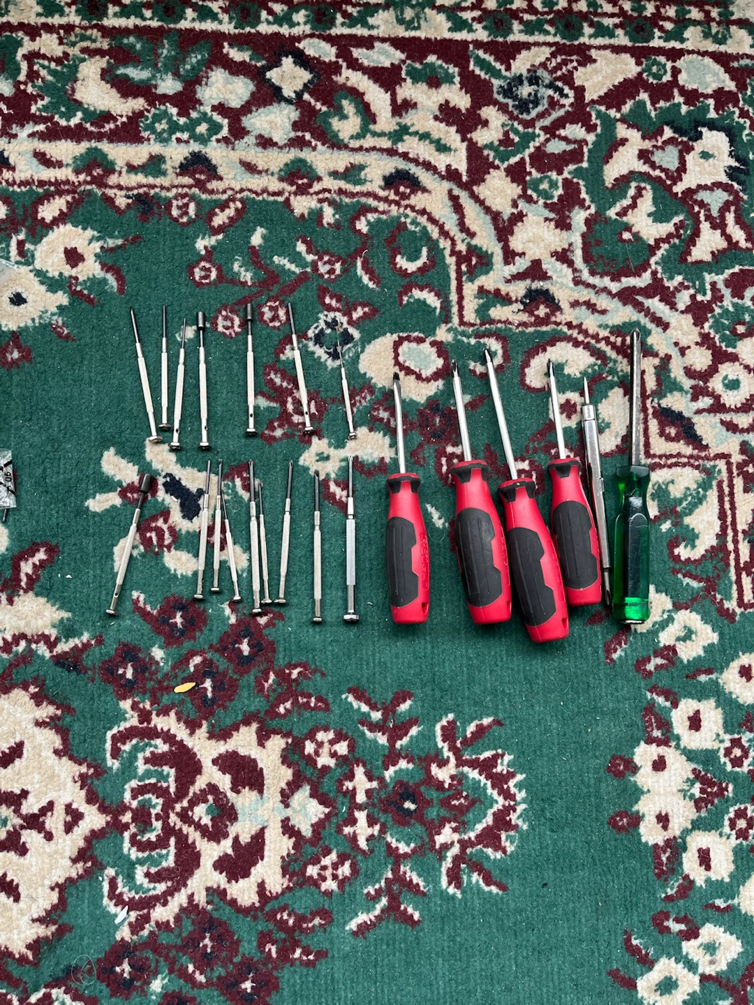 Assorted Precision and Standard Screwdriver Set