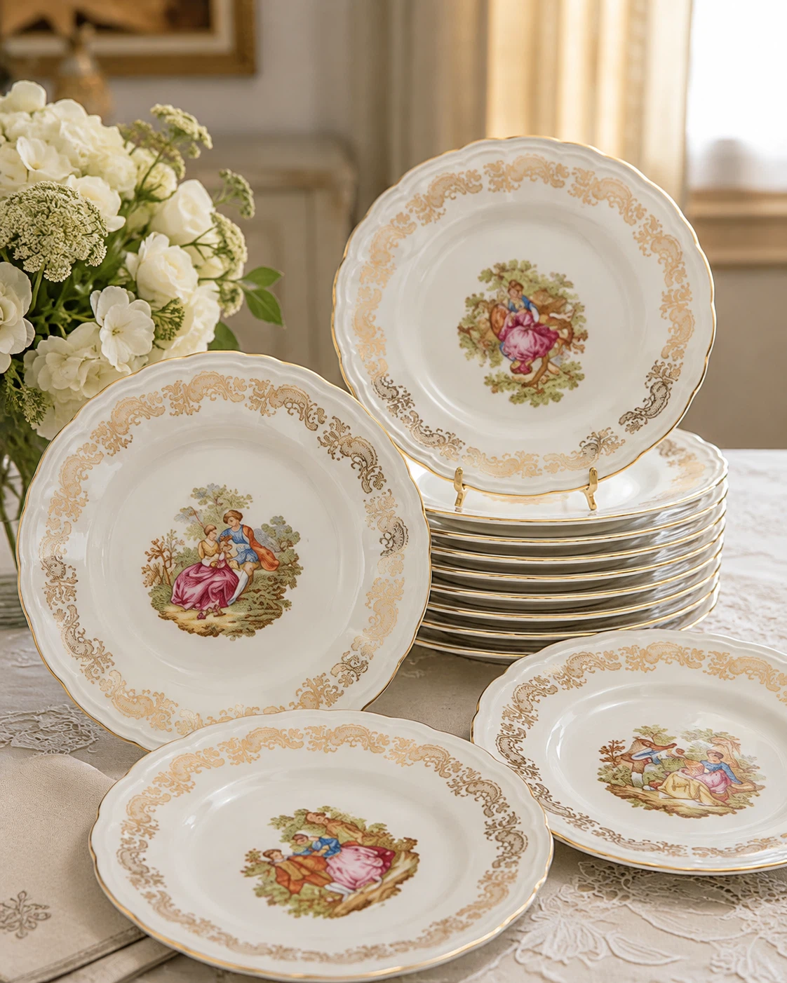Monopoli Porcelain Plate - Made in Italy