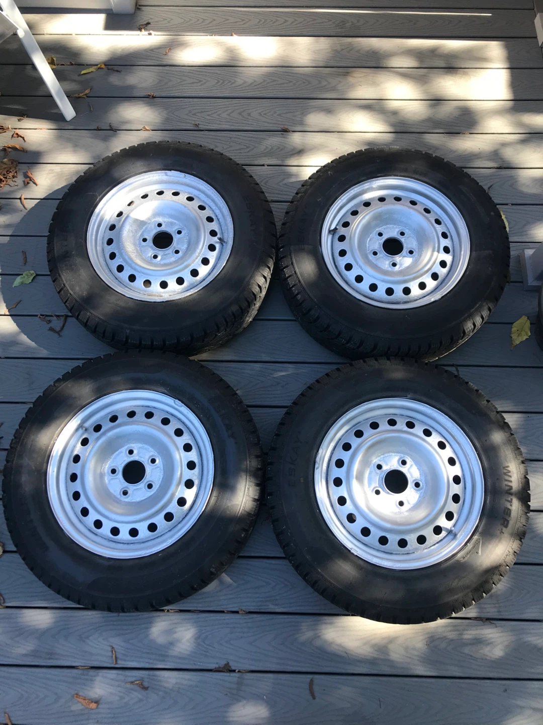 4 Winter Tires from Honda Element 21570R16 - 100T