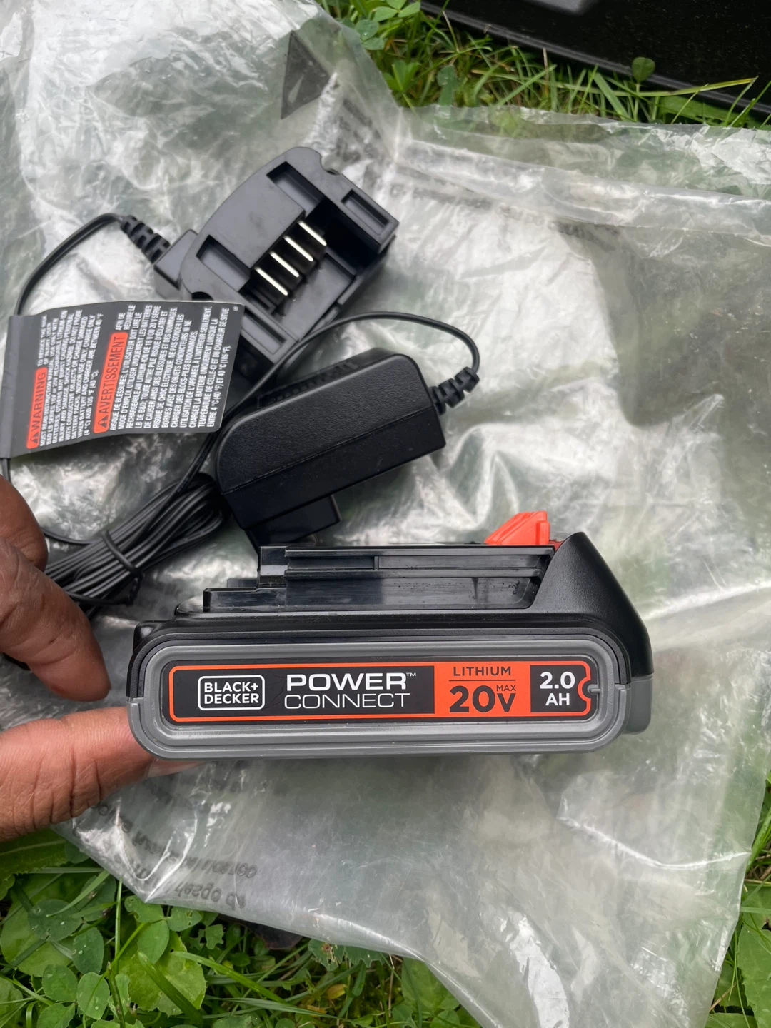 Lawn Edger Lawn Mower with 2Ah one Battery, Charger - photo 3