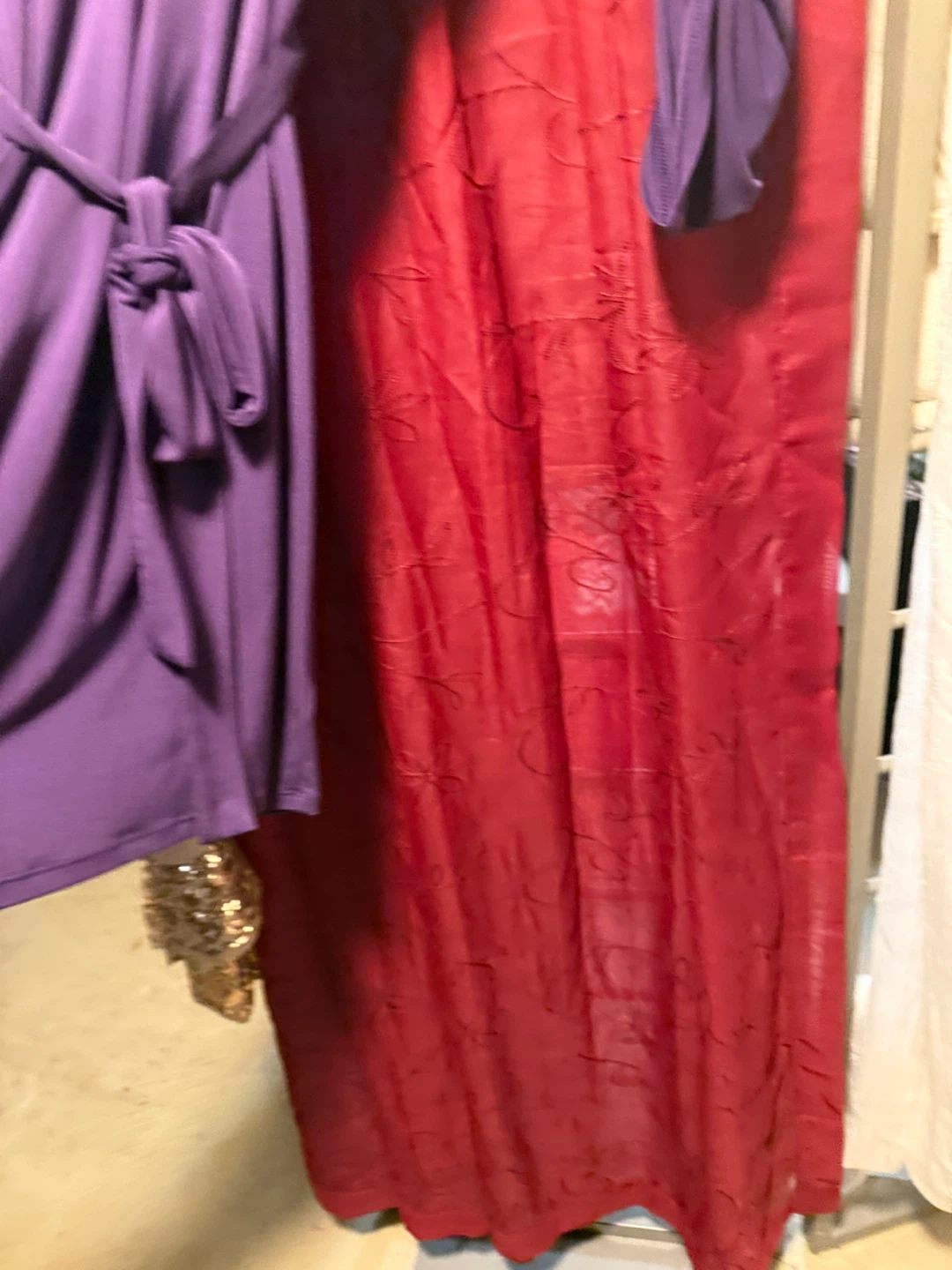 Michael Kors Purple Lace-Up Dress - Size L - photo 5
