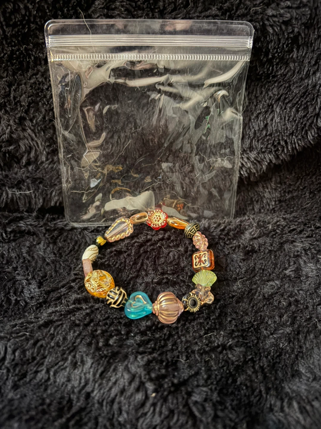 NEW! Beaded Charm Bracelet