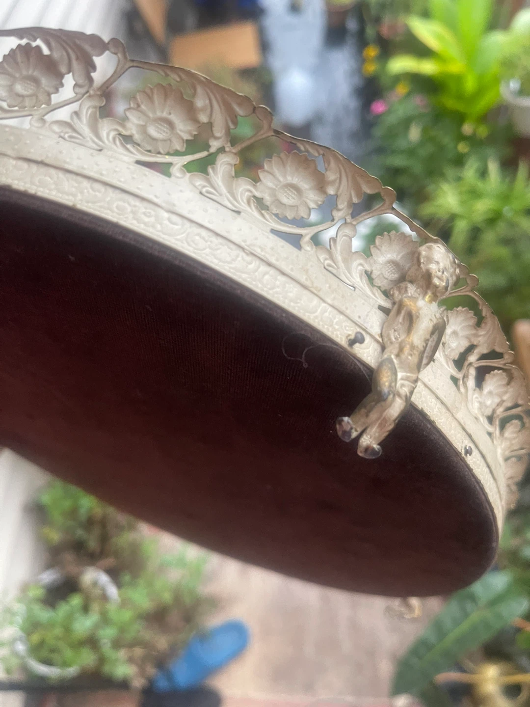 Vintage Ornate Oval Vanity Tray - photo 5