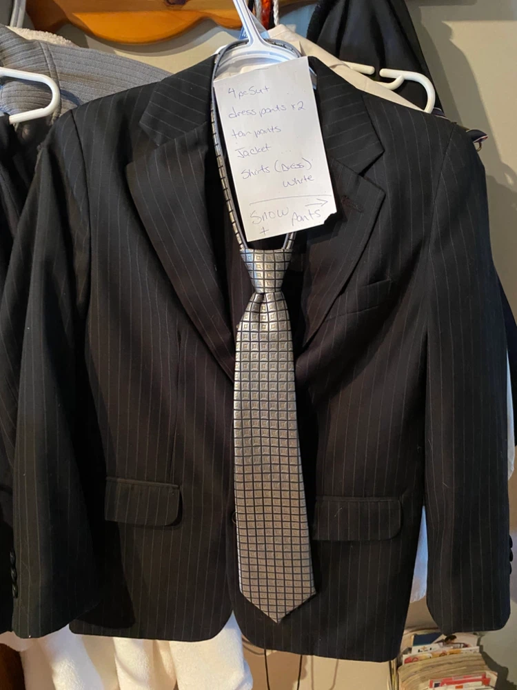 4 pieces boys size 12 suit from Bay,