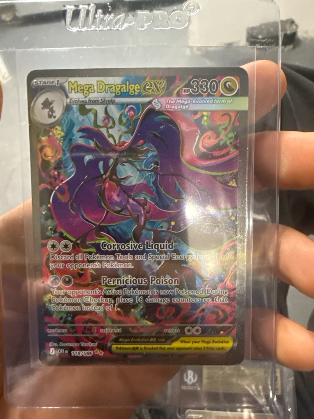 Pokemon Mega Dragaige EX Card