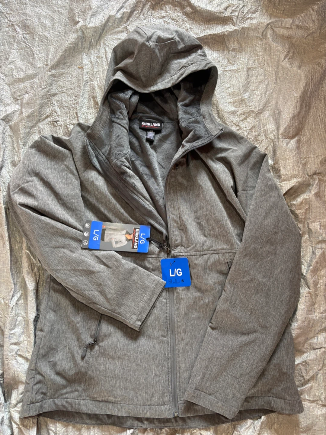 Ladies Kirkland Signature Softshell Jacket L/G