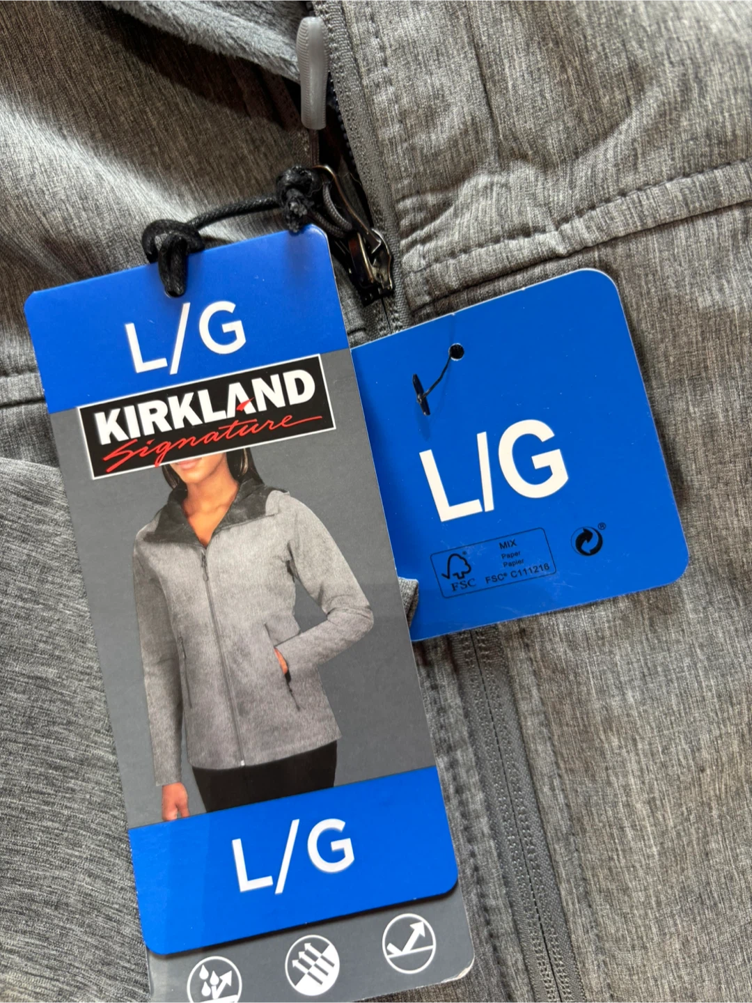 Ladies Kirkland Signature Softshell Jacket L/G - photo 2