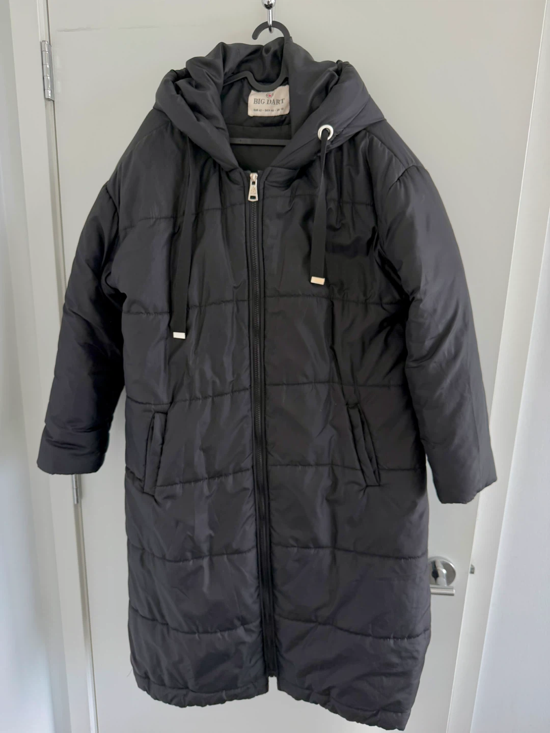 Black hooded Puffer Jacket - photo 2