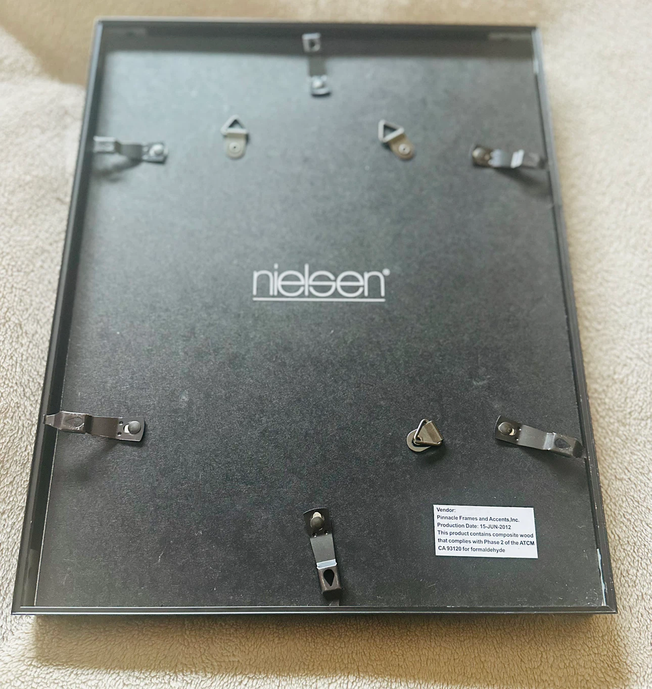 Nielsen Black Picture Frame 11.3x14.5” - photo 5