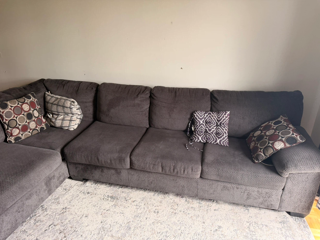 Dark Grey Sectional Sofa