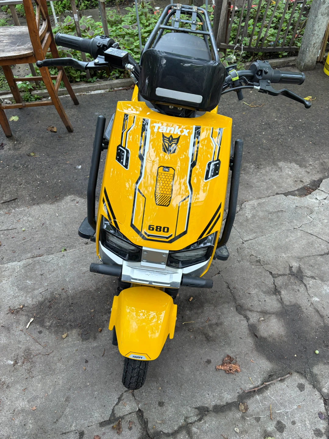 Tankx 680 Electric Scooter - Yellow - photo 2