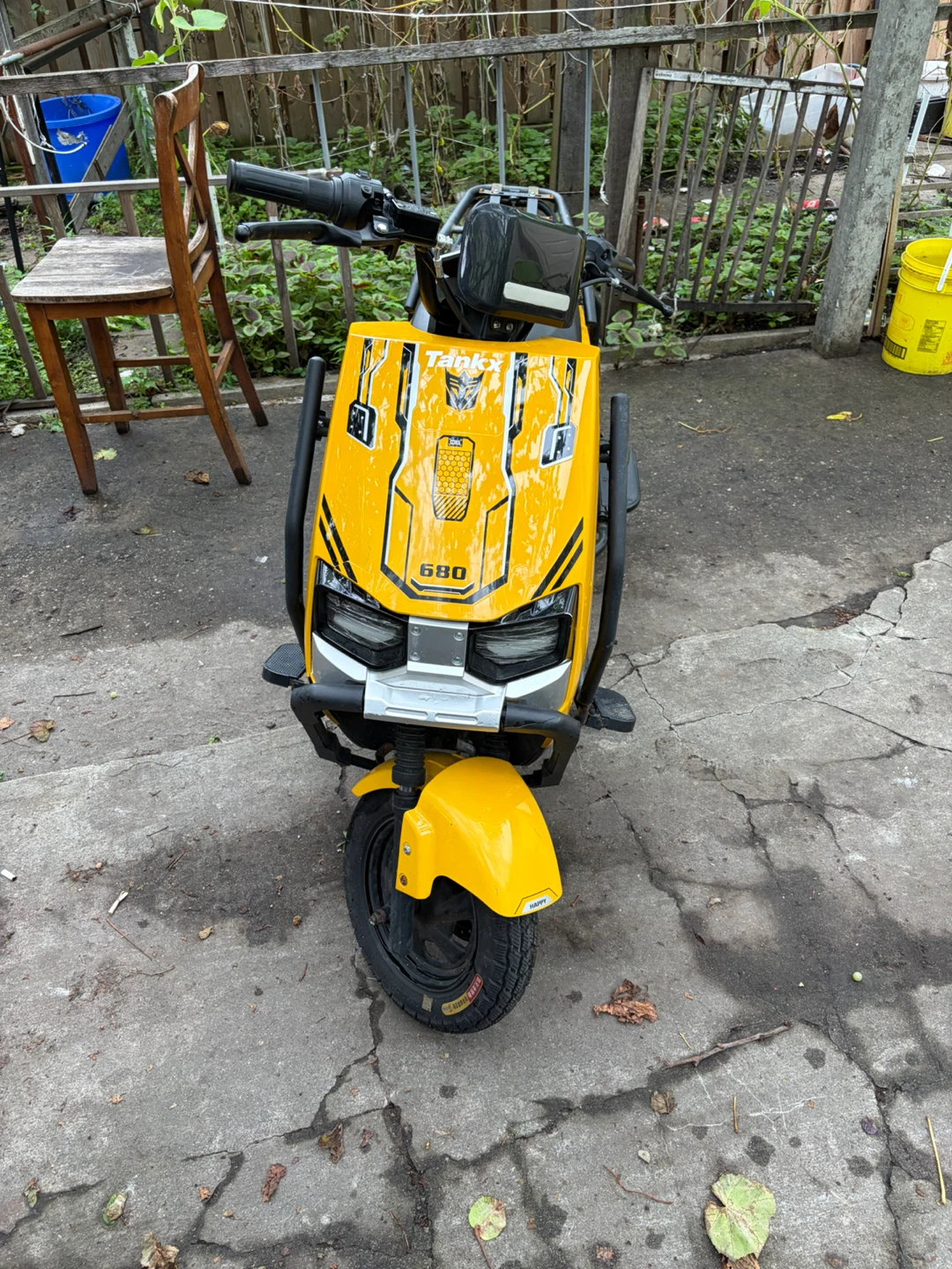 Tankx 680 Electric Scooter - Yellow - photo 4