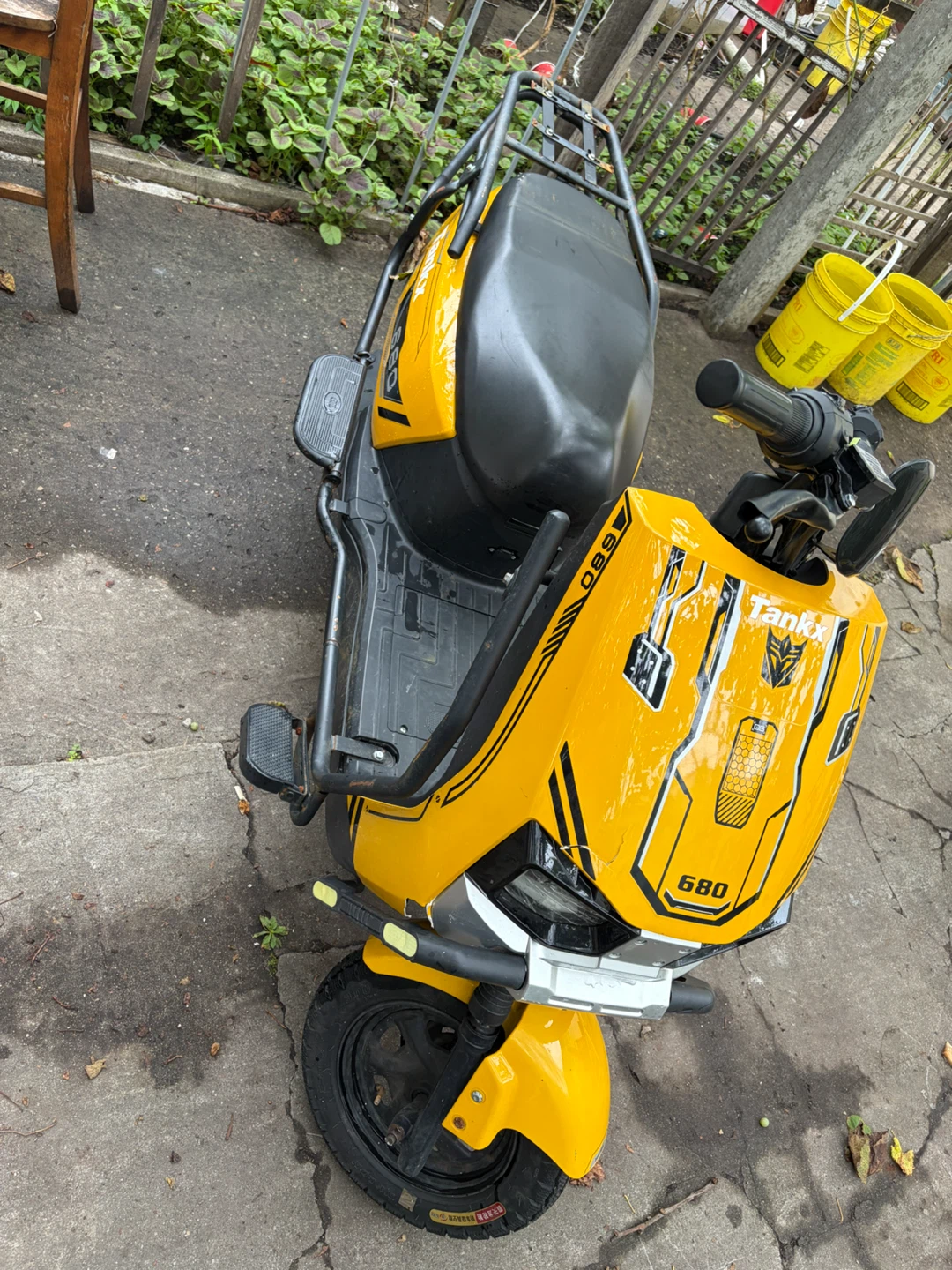 Tankx 680 Electric Scooter - Yellow - photo 5