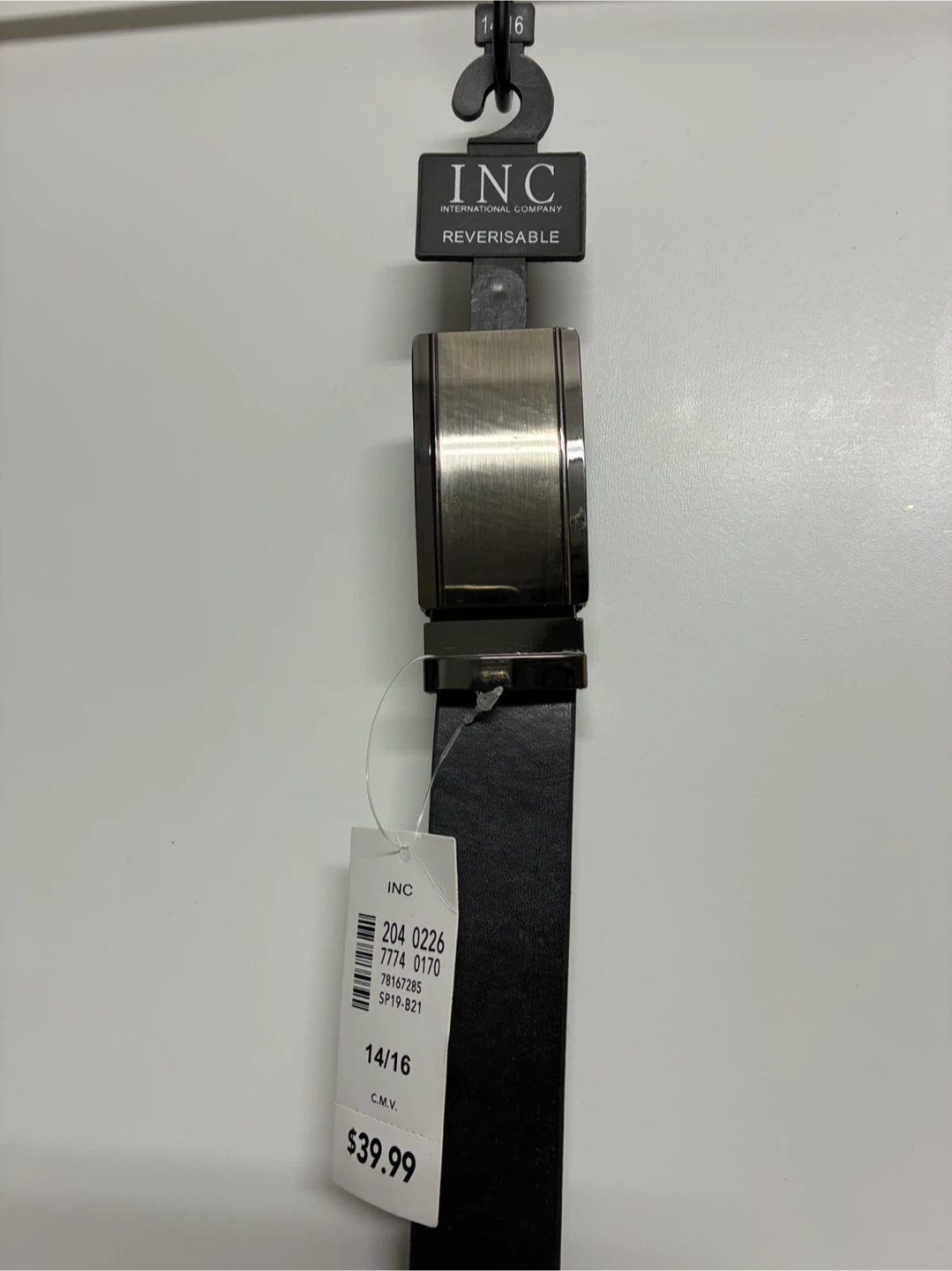 INC International Company Reversible Belt - photo 3