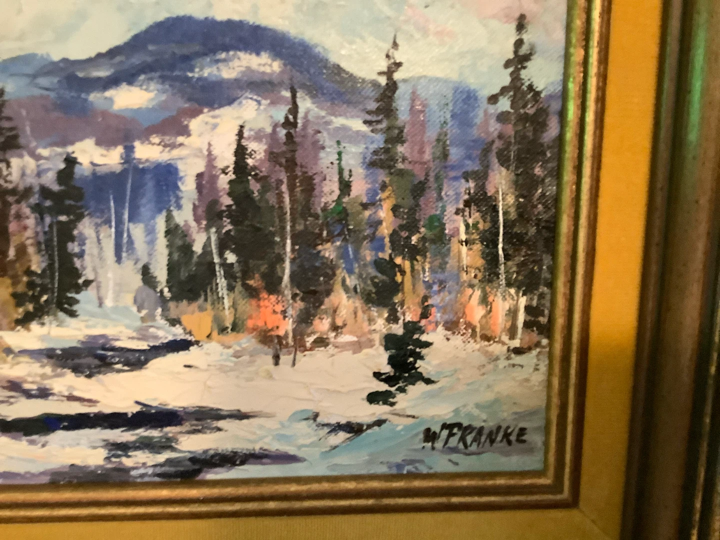 #4 Vt Landscape Oil Ptg by Cdn W (Walter) Pranke 🐞 - photo 2