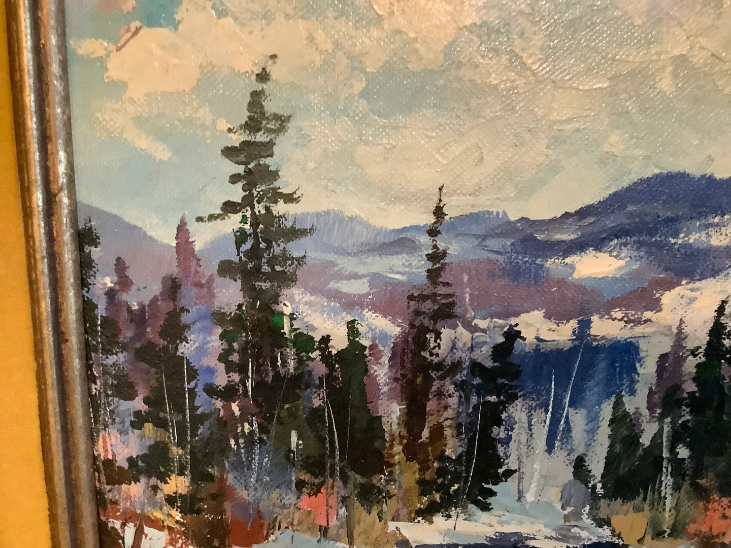 #4 Vt Landscape Oil Ptg by Cdn W (Walter) Pranke 🐞 - photo 3