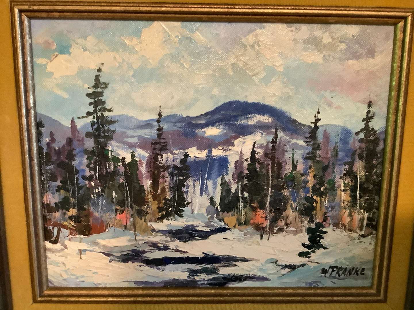 #4 Vt Landscape Oil Ptg by Cdn W (Walter) Pranke 🐞 - photo 4